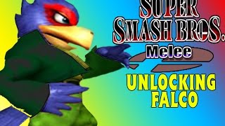 Super Smash Bros. Melee: How to Unlock Falco (HQ)