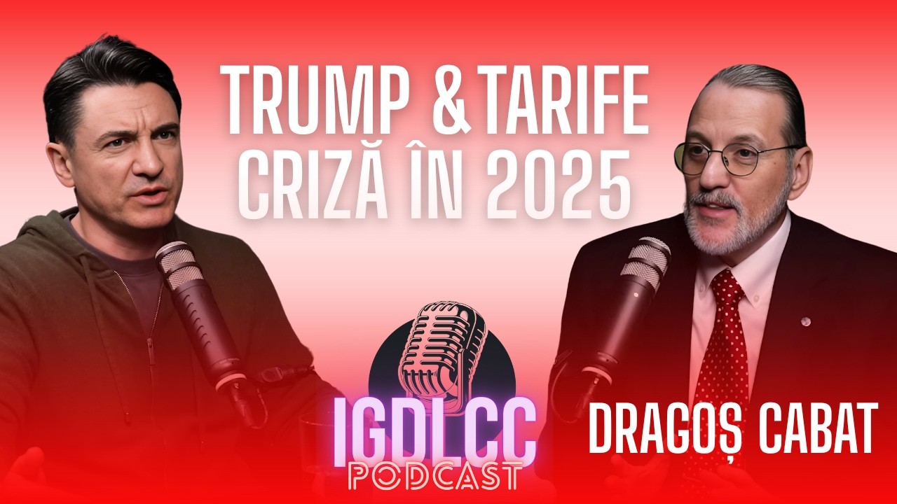TRUMP FORȚEAZĂ RECESIUNEA. CHINA VA URCA PE LOCUL #1 DRAGOȘ CABAT #IGDLCC 276