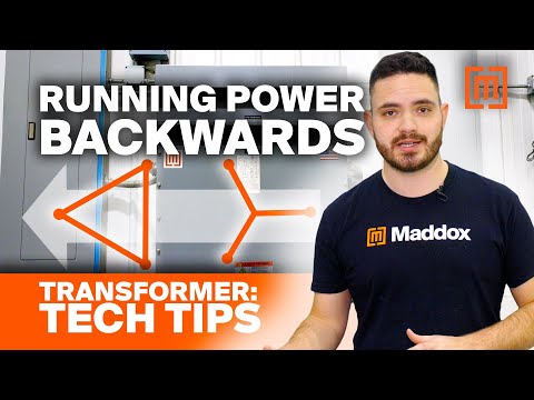 Can a step down transformer be reverse fed? | Maddox Transformer