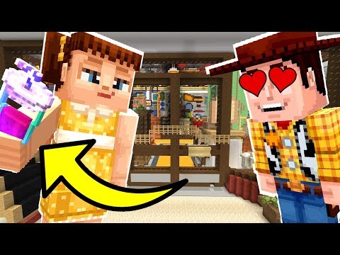 Minecraft Toy Story - Gabby Gabby Uses A Love Potion On Woody! [12]
