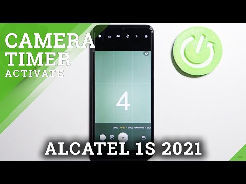 How to Set Camera Timer in Alcatel 1S 2021  – Find Camera Timer Options