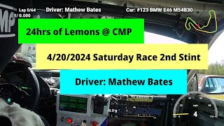 CMP 24hrs of Lemons Saturday Race Start - Matt