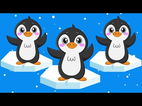 On Küçük Penguen | En Güzel Bebek ve Çocuk Şarkıları | Eğitici Çizgi Filmler