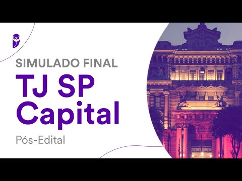Simulado Final TJ SP Capital – Pós-Edital - Correção