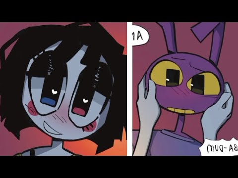 Pomni and Jax  Love ❤️ | Pomni x Jax  | The Amazing Digital Circus Comic Dub