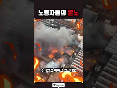 임금 체불의 최후... 분노한 중국 노동자들의 '복수'