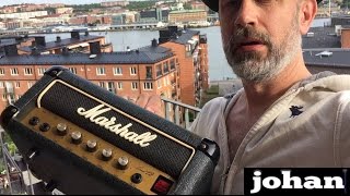Video thumbnail for Can a 50 Bucks Marshall Lead 12 sound like a Plexi? by Johan Segeborn