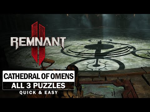 Cathedral of Omens - All 3 Puzzle Solutions & Unlock Both Doors (Complete Guide) [Remnant 2]