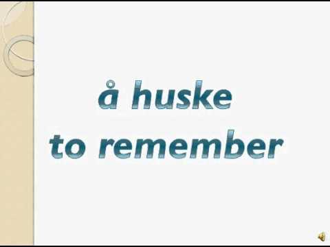 Learn norwegian - 10 verbs / 10 verb