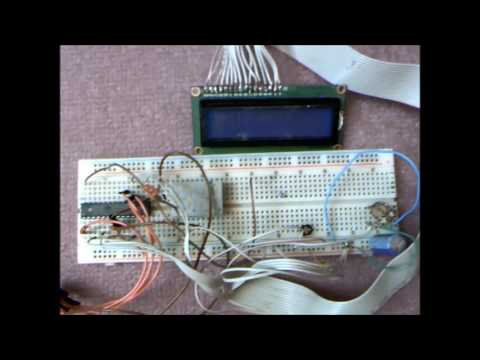 How to control LCD Displays with ATmega8