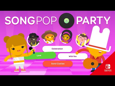 SongPop Party on Nintendo Switch - Launch Trailer thumbnail
