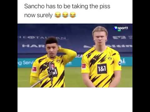 Sancho interview (losing his English accent)