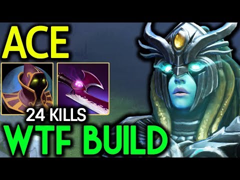ACE Dota 2 [Phantom Assassin] WTF Build! Hood + Silver Edge