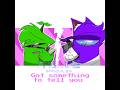 Got something to tell you trend || Tommy & Ninja 💚💜 || #trending #amongusanimation #trend #amongus