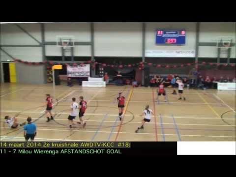 15 maart 2014 2e Kruisfinale AWDTV - KCC/Delta Logistiek