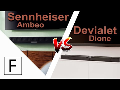 Die besten Soundbars auf dem Markt? Sennheiser Ambeo Soundbar vs. Devialet Dione!