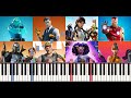 Fortnite Chapter 2 Piano Medley (Synthesia)
