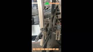 Máy cấy ốc tựa lưng ghế xoay tròn liên tục Woodmaster