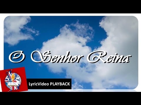O Senhor Reina - Eyshila LyricVideo com PLAYBACK
