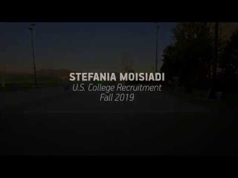 Stefania Moisiadi - U.S.A College Tennis Recruitment / Fall 2019