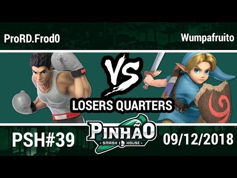 [PSH #39 - Smash Ultimate Debut] Frod0 (LMac, DK) vs Wumpafruito (YLink, Yoshi) - Losers Quarters