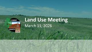 Elbert County - Land Use - 3/11/2026