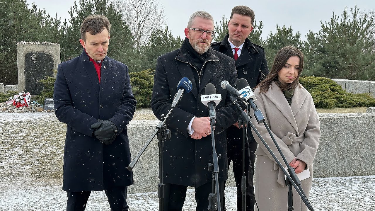 Grzegorz Braun w Jedwabnem: Wznowimy ekshumację