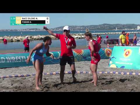 Round 3 Women's BW - 60 kg: M. BAEZ DILONE (ESP) v. D. FODOR (ROU)