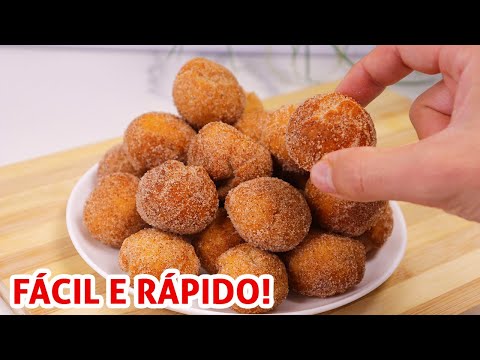 Bolinhos de Vinagre Fritos: Uma Delícia Crocante