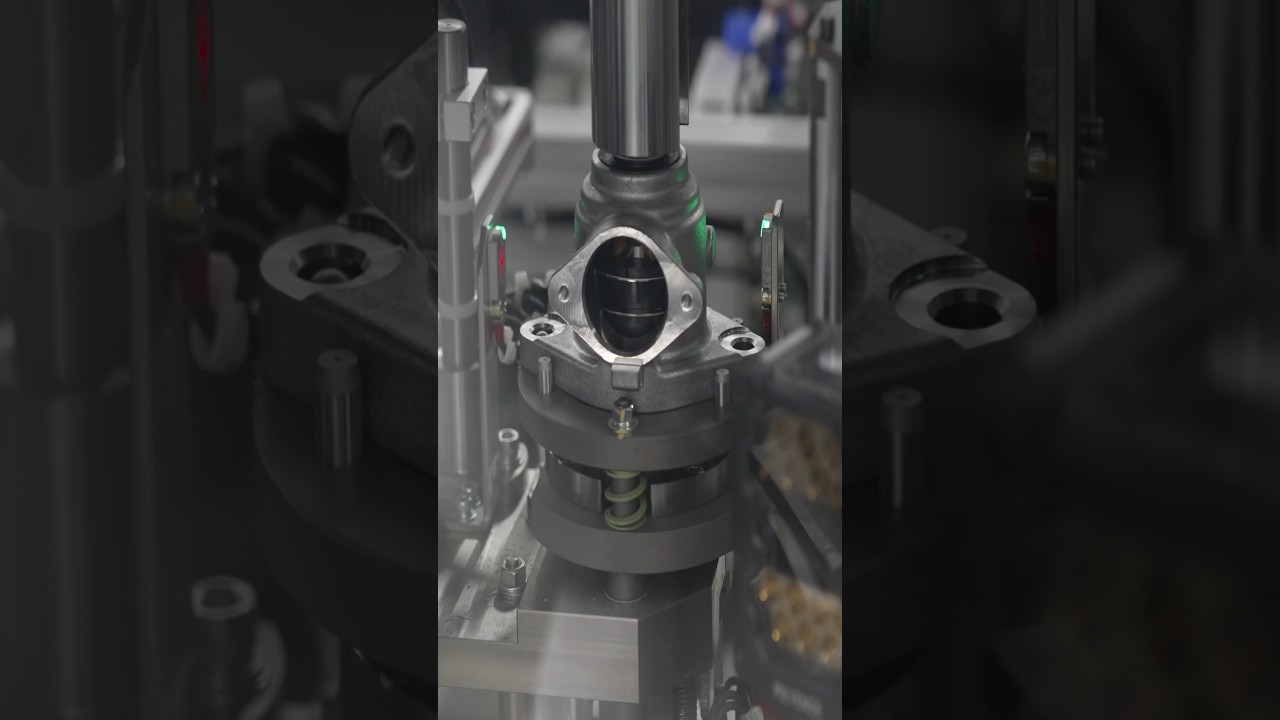 How a Japanese electric power steering is made. Inside the Japanese auto parts factory.