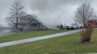 Structure Fire on McCleary Road