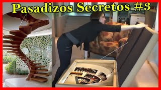 Mira cómo son estos 😱PASADIZOS SECRETOS en la vida REAL #3