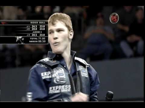 TOP RIDE: PBR's Travis Briscoe rides Copperhead Slinger for 95 points