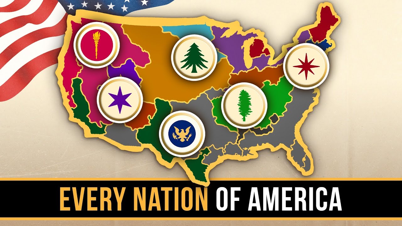 Why America is Actually 15 Different Countries