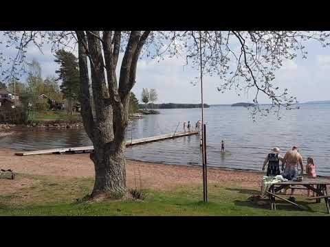 Källviksbadet i maj 2021 - Badväder