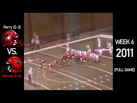 Perry Pirates (2-3) vs. Harvey Red Raiders (1-4) - 2011 Ohio High School Football (FULL GAME)