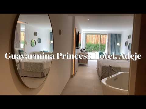 Guayarmina Princess, Adeje, Tenerife - hotel and room tour. Dec 2022.