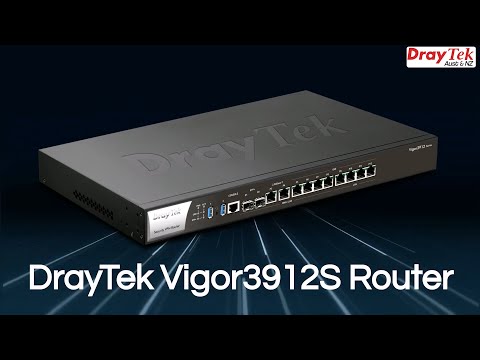 DrayTek Vigor3912S Router Features video thumbnail