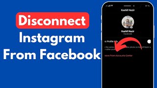 How to Disconnect Instagram From Facebook