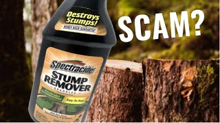 Do Stump Remover Products Actually Work