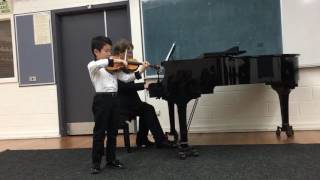 Kreisler Praeludium and Allegro - Christian Li (8 yr old)