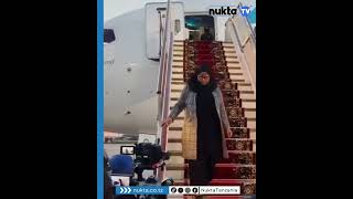 Rais wa Tanzania Samia Suluhu Hassan, ametua kwenye ardhi ya Urusi kwa ziara ya kitaifa ya siku