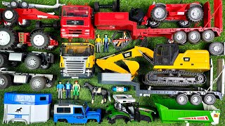 Merakit Mainan | Mobil Polisi, Truk Trailer Panjang, Excavator, Beko