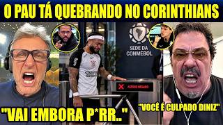 🔥"UM VEXAME COMPLETO, P*RR..! MENPHIS É DETONADO APÓS A ELIMINAÇÃO DO CORINTHIANS NA LIBERTADORES!