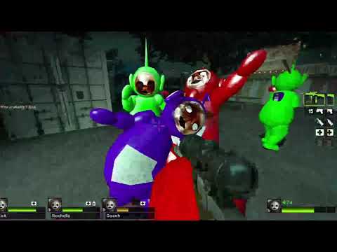 Left 4 Dead 2 but with Teletubbies