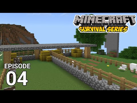 BANGE FARIEDE - IT'S TIME TO MAKE A CAGE FOR ANIMALS - Minecraft Survival Series Eps ( 04 )