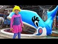 Roma And Diana Playing At The WaterPark Baby Shark Song