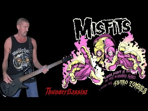Astro Zombies - Misfits, Bass cover