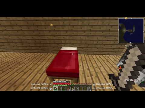 Minecraft 1.8 Ultra Modded Survival Episode 4, Building the Fortress, And Mining