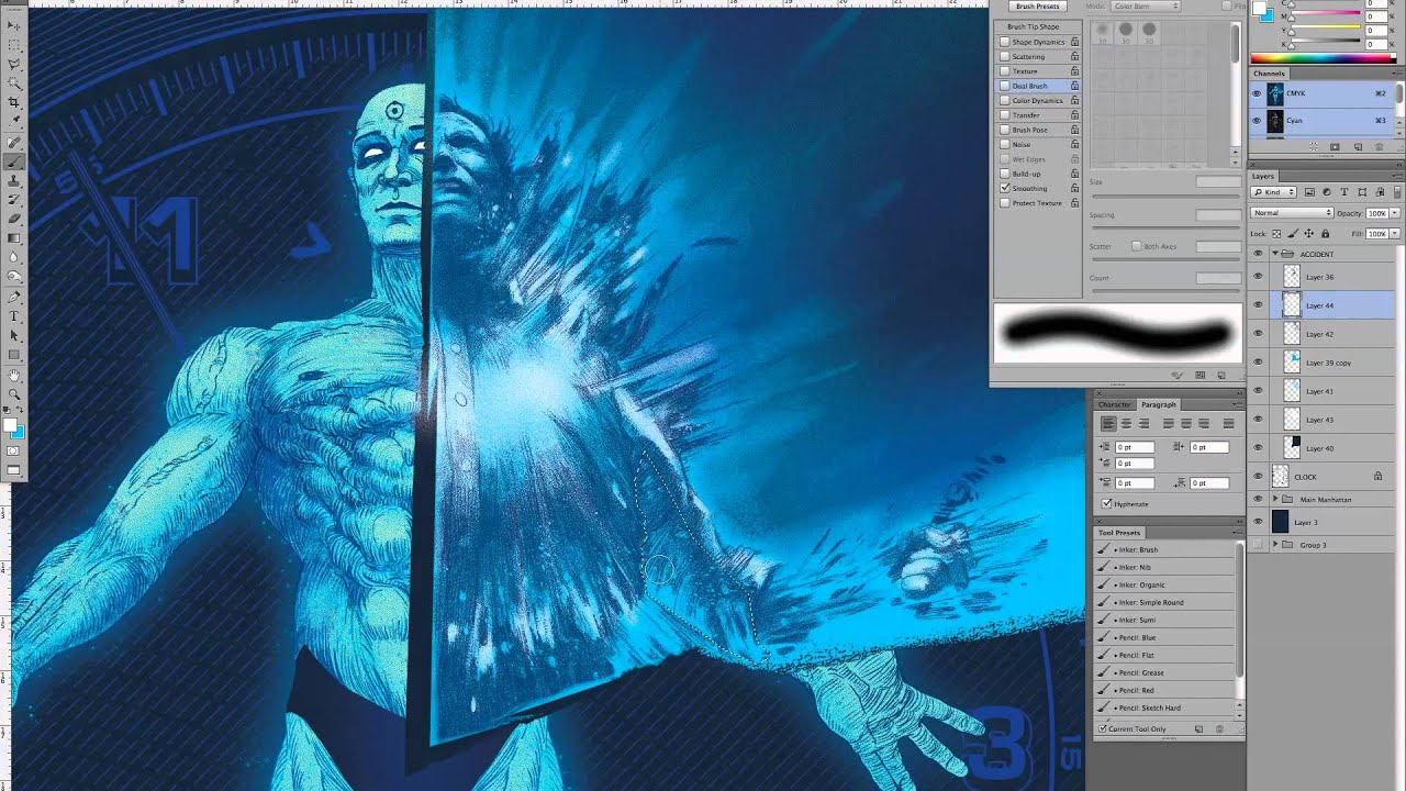 Watchmen Poster Process